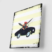 Hitting de Open Road 3 Vierkante Klok (Hoek)