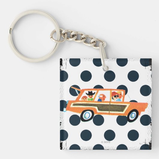 Hitting de Open Road 4 Sleutelhanger (Voorkant)