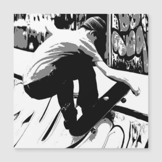 Hitting the Ramp - Skateboarder