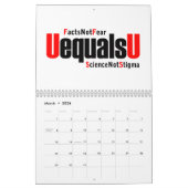 HIV/AIDS Awareness - Customizable Kalender (Mar 2026)