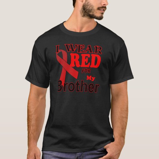 Hiv Aids Awareness Logo T-shirt (Voorkant)