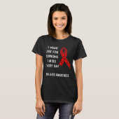 Hiv Aids Awareness T-shirt (Voorkant volledig)