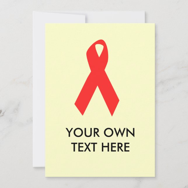 HIV-bewustzijn / AIDS-bewustzijn (Voorkant)