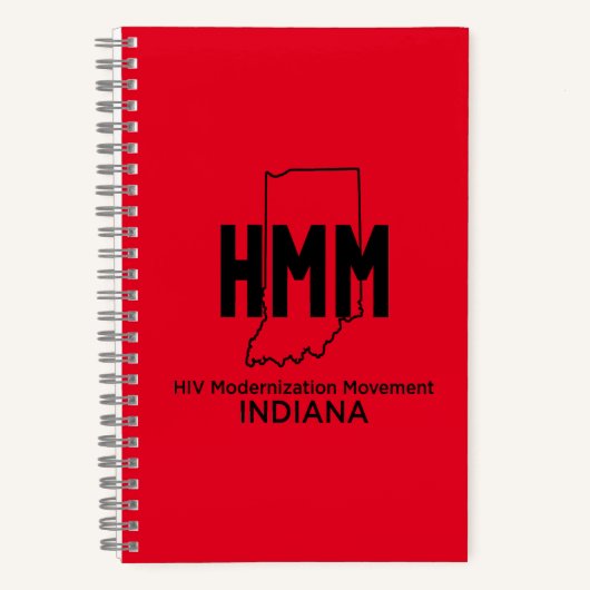 HIV Moderniseringsbeweging Indiana Notitieboek (Voorkant)