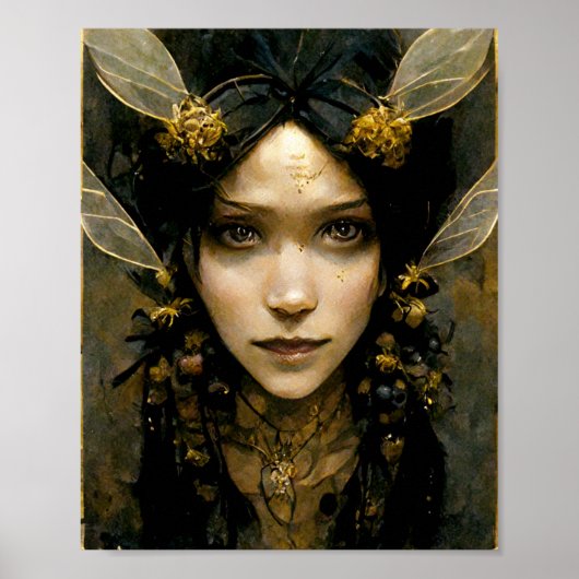 Hive Queen 2 Fantasy Art Poster (Voorkant)