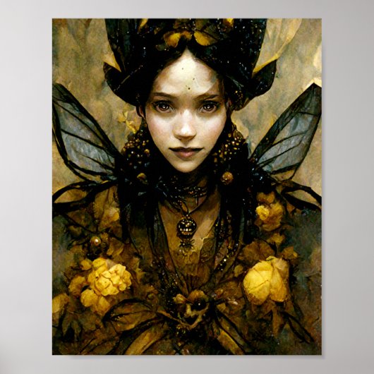 Hive Queen 3 Fantasy Art Poster (Voorkant)