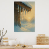 Hiver 5, Lumière Icicule, Impression saisonnière (Cuisine)