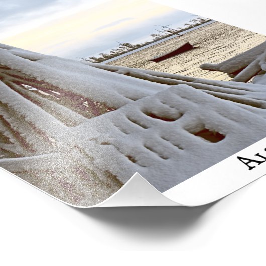 Hiver à Als Odde/Danemark Photo Imprimer! (Coin)