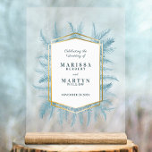 Hiver à feuillage persistant bleu épicéa art maria