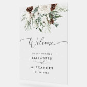 Hiver à feuillage persistant mariage élégant (Angle)