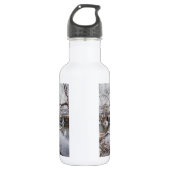 Hiver À Finley Dam Bouteille En Acier Inoxydable (Devant)