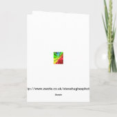 Hiver à la carte de pont en four (Dos)