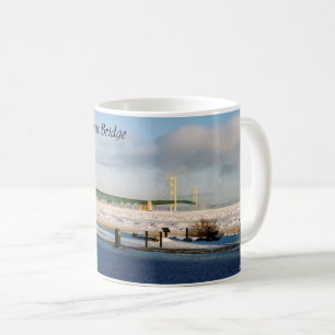 Hiver à la tasse de pont de Mackinac
