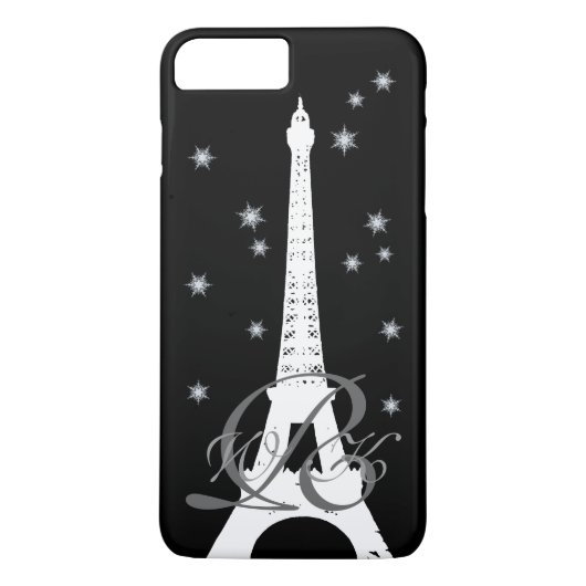 Hiver à Paris coque iphone (Dos)