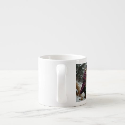 Hiver Alice à droite tasse espresso (Dos)