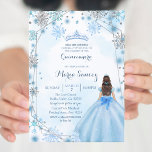 Hiver Bleu Mexicaine fille Charra Mis Invitation d<br><div class="desc">Winter Blue Mexicaine Girl Charra Mis Quince Invitation</div>