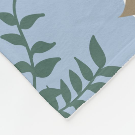 hiver calme couverture confortable en bleu clair, (Coin)