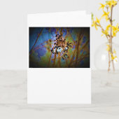 Hiver, carte (Fleur jaune)