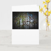 Hiver, carte (Fleur jaune)