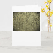 Hiver, carte (Fleur jaune)