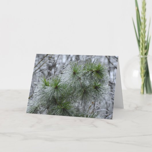 Hiver, carte (Devant)