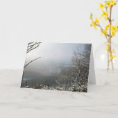 Hiver Carte Forêt Macclesfield (Fleur jaune)