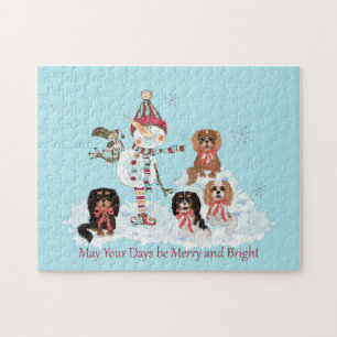 Hiver Cavalier King Charles Puzzle