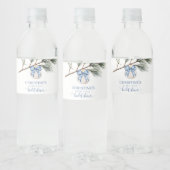 Hiver Chinoiserie Bow Fête des mariées Étiquette b (Bouteilles)