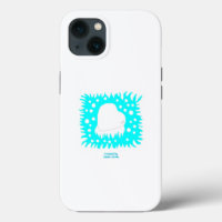 Hiver Coeur de neige Apple iPhone 13 Coque