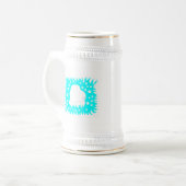 Hiver Coeur de neige Stein Mug (Devant gauche)