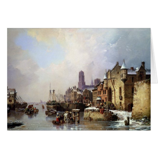 Hiver dans Konigsberg (Devant horizontal)