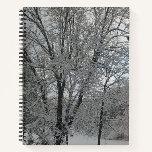 Hiver dans le carnet de notes PA (Devant)