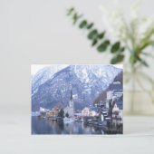 HIVER de carte postale de HALLSTATT AUTRICHE (Debout devant)