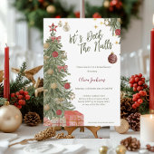 Hiver Deck Halls Bridal Shower Invitation