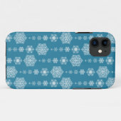 Hiver Delight Blue iPhone 5/5S Coque (Dos (Horizontal))