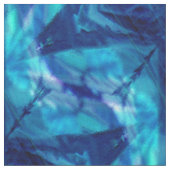 Hiver en bleu... tissu (Fermer)