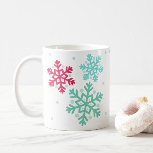 Hiver escapade Mug (Avec donut)