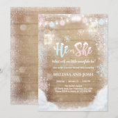 hiver Genre révéler invitation Froid à l'extérieur (Devant / Derrière)