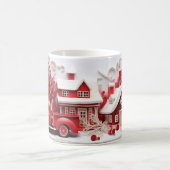 Hiver Homestead Noël Fête Mug (Centre)
