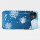 Hiver, iPhone 5 coque (Dos (Horizontal))