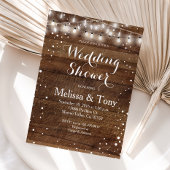 Hiver Mariage Douche Invitation