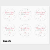 Hiver, Merci neige beaucoup autocollant (Feuille)