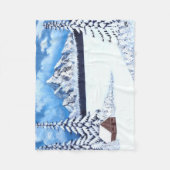 Hiver Merveilleuse scène polaire couverture (Devant)