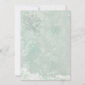 hiver montagne 60e anniversaire invitation (Dos)