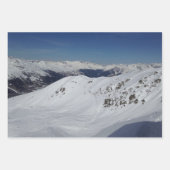 Hiver Montagnes à neige Papier à enveloppement pho (Devant)