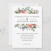 Hiver mystique | FAIRE-PART DE MARIAGE (Devant)