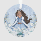 Hiver neigeux Afro-Américain Princesse (dos)