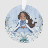 Hiver neigeux Afro-Américain Princesse (devant)