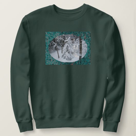 Hiver neigeux dans le MN Sweatshirt (Design devant)