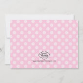 Hiver ONE derland Girls First Birthday Invitation (Dos)